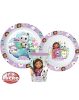 Gabby's Dollhouse, Gabi babaháza étkészlet, micro műanyag szett  ( Elfogyott )