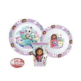   Gabby's Dollhouse, Gabi babaháza étkészlet, micro műanyag szett  ( Elfogyott )