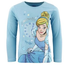   Disney Hercegnők Cinderella Blue gyerek hosszú póló, felső