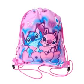   Disney Lilo és Stitch, A csillagkutya Love sporttáska, tornazsák 37 cm